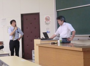 司会の眞野先生と