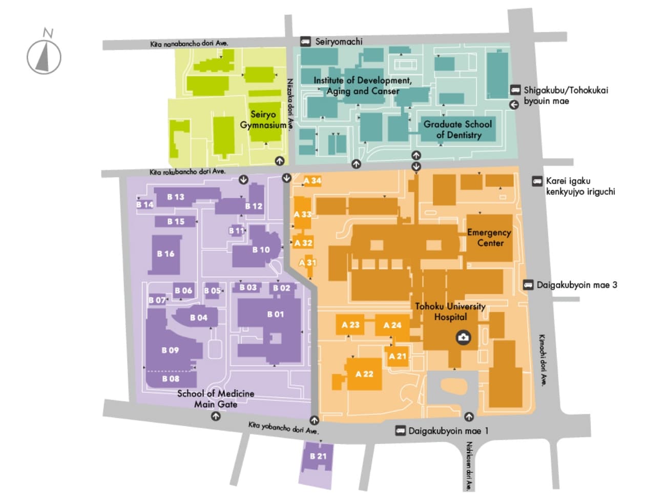 campus map