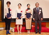 女子大学院学生奨励賞受賞者写真