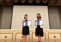 女子大学院学生奨励賞受賞者写真