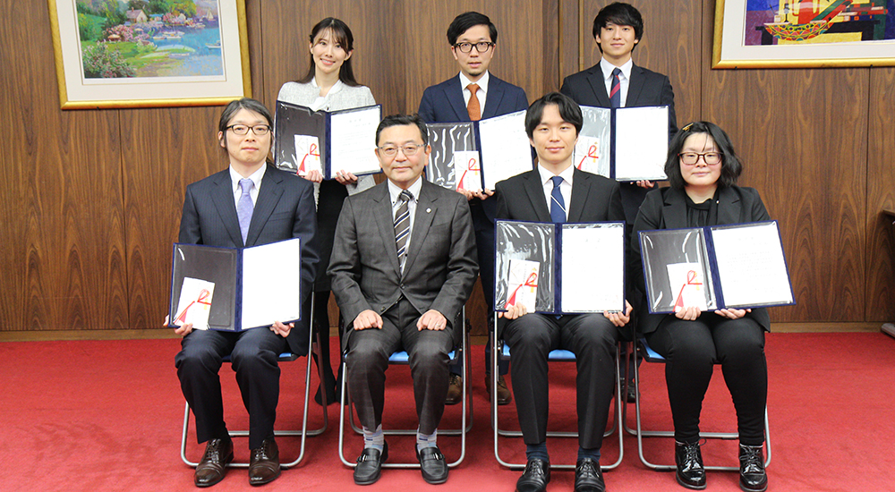 東北医学会奨学賞受賞者写真